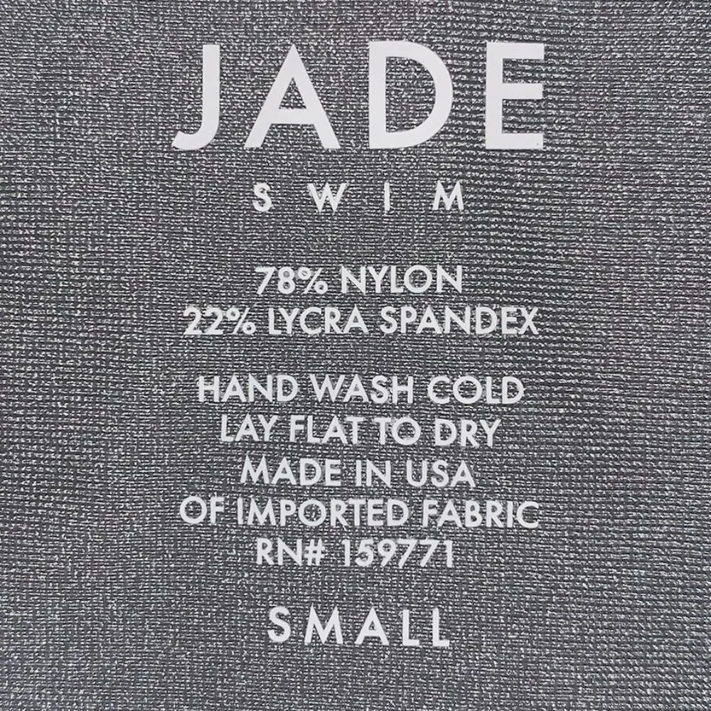 JADE SWIM Crushed Velvet Two-Piece - Picture 4 of 8